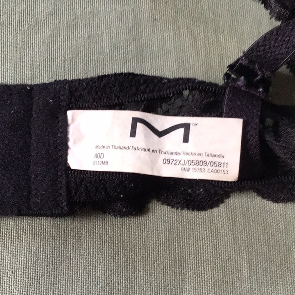 Maidenform push-up bra! Size 40D - Picture 5 of 7
